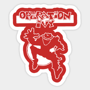 Operation Ivy white Sticker